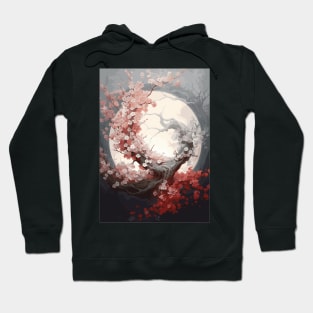 Fantasy Moonlight Japanese Vintage Art Style Hoodie